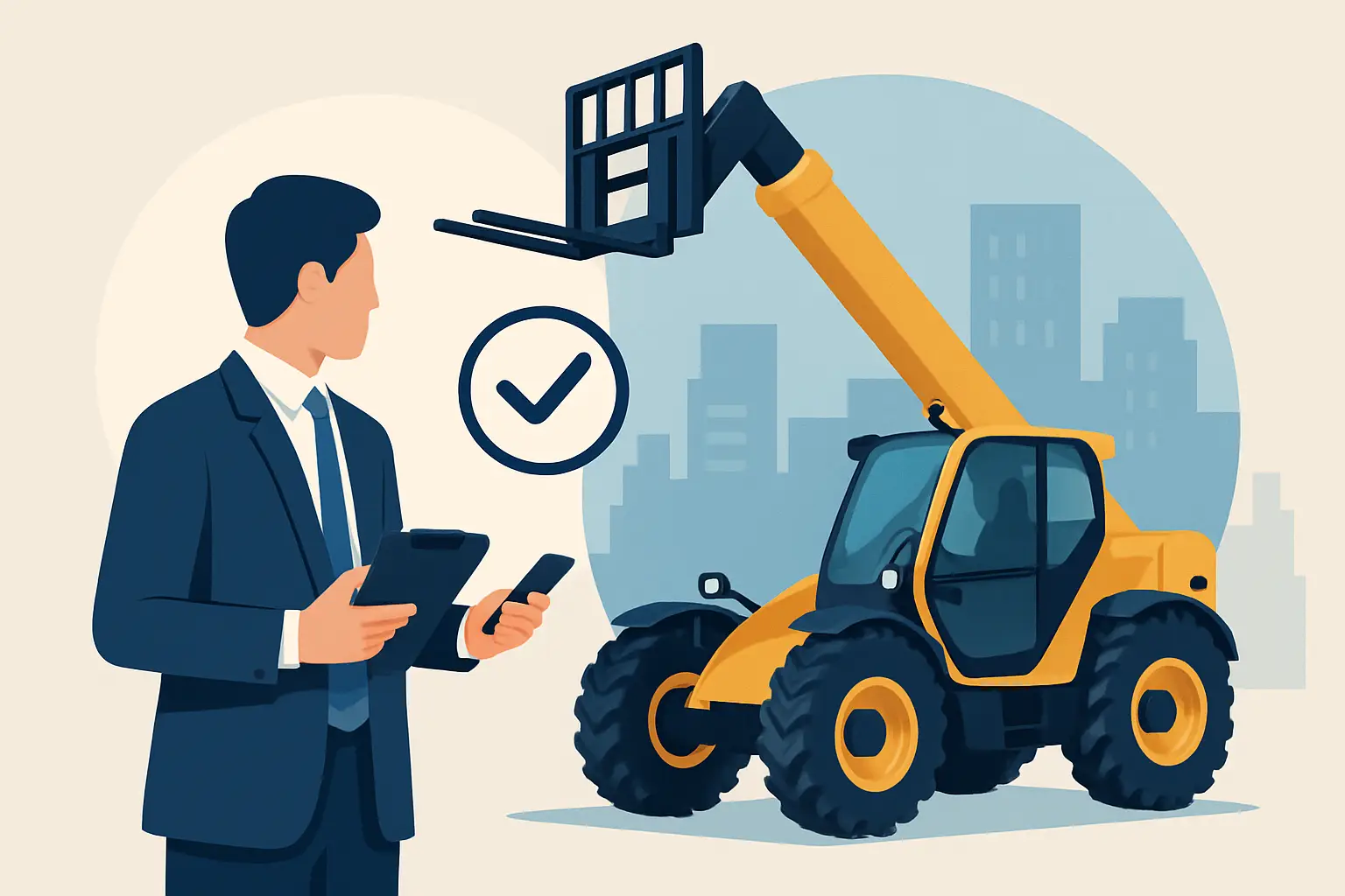 Acheter un télescopique d'occasion au Royaume-Uni sans le risque habituel