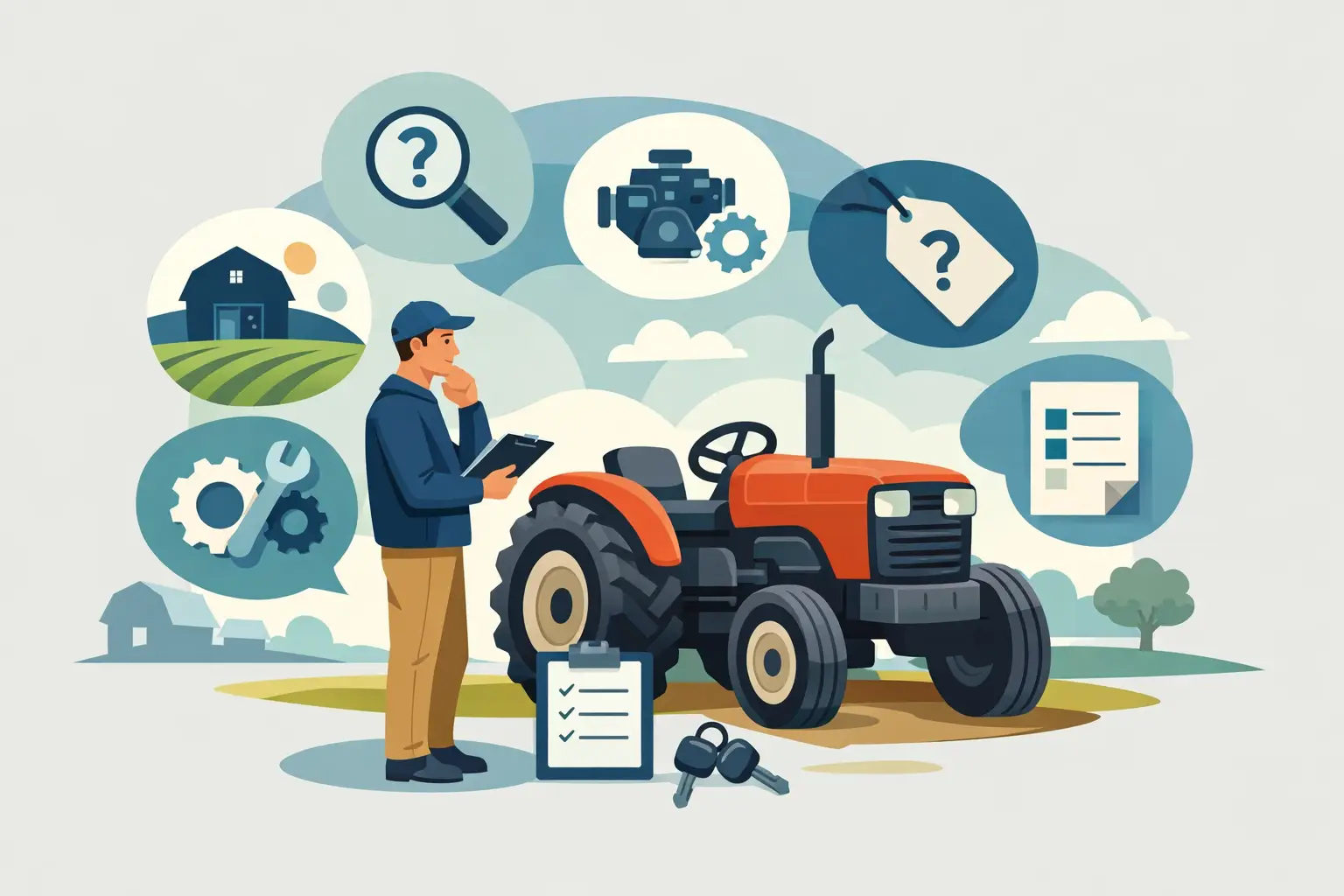 12 Questions Ă Poser Avant d'Acheter un Tracteur d'Occasion
